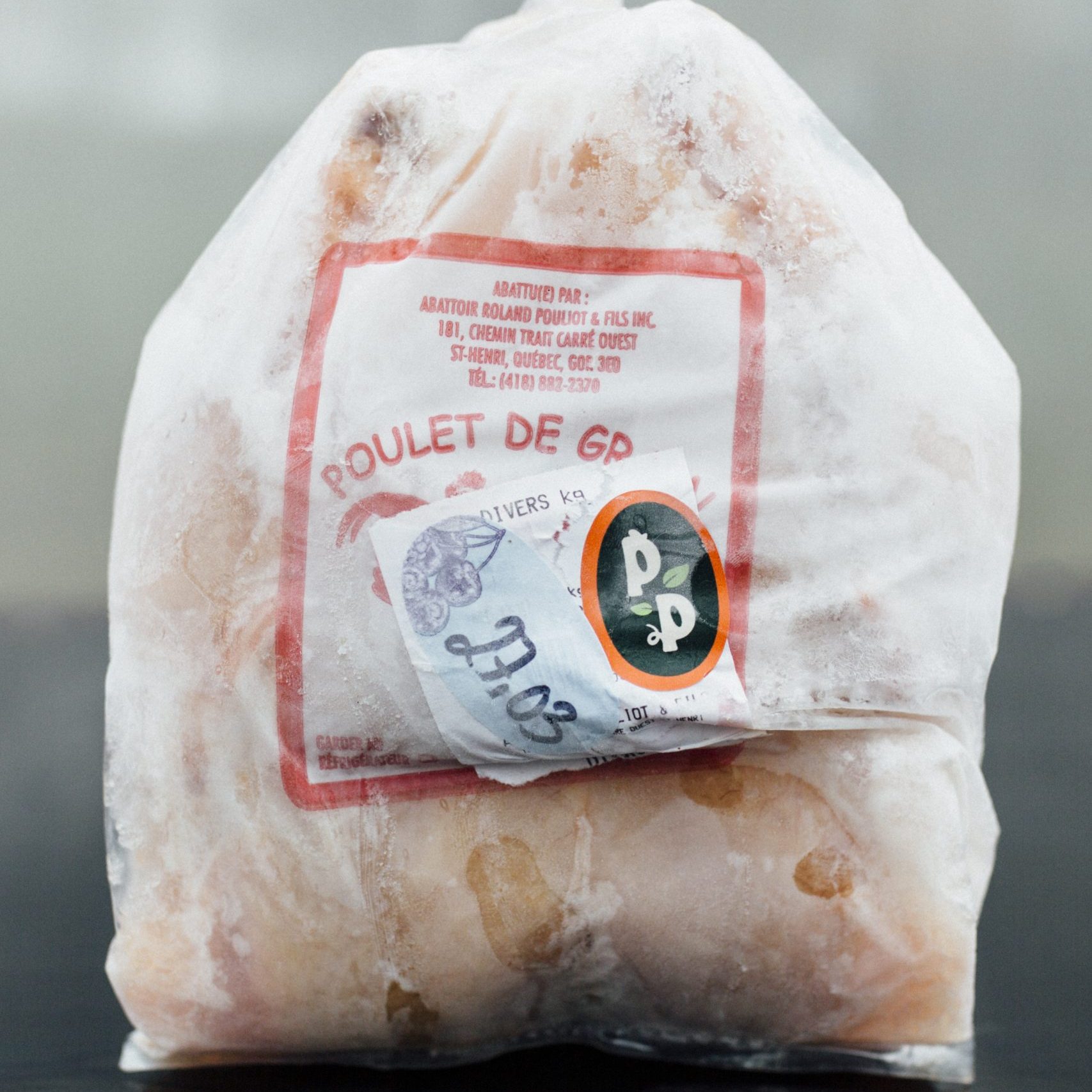Poulet fermier entier